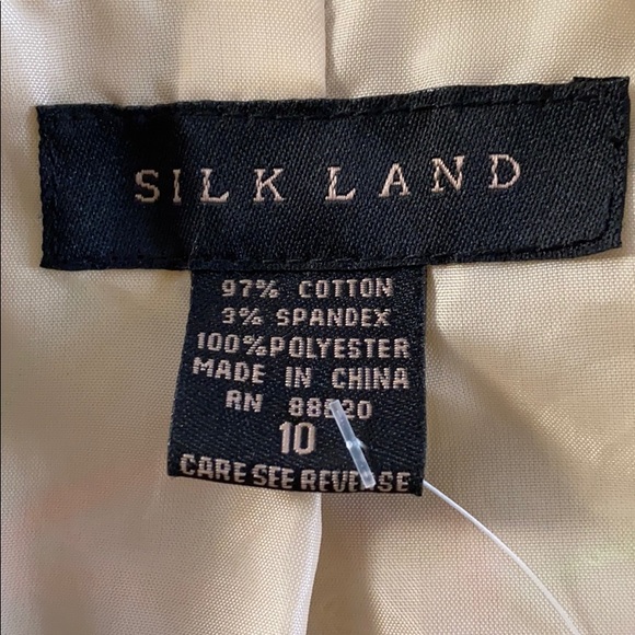 NWOT- Silk Land blazer coat, - Picture 5 of 8
